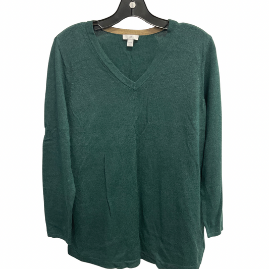 Sweater By J. Jill In Green, Size: Sp