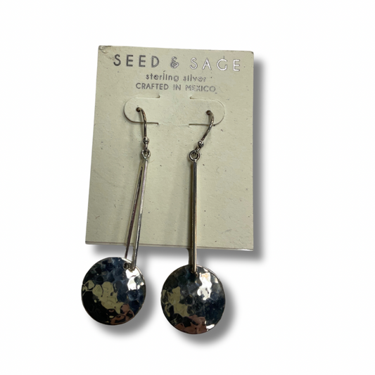 Earrings Sterling Silver By Clothes Mentor, Size: 02 Piece Set