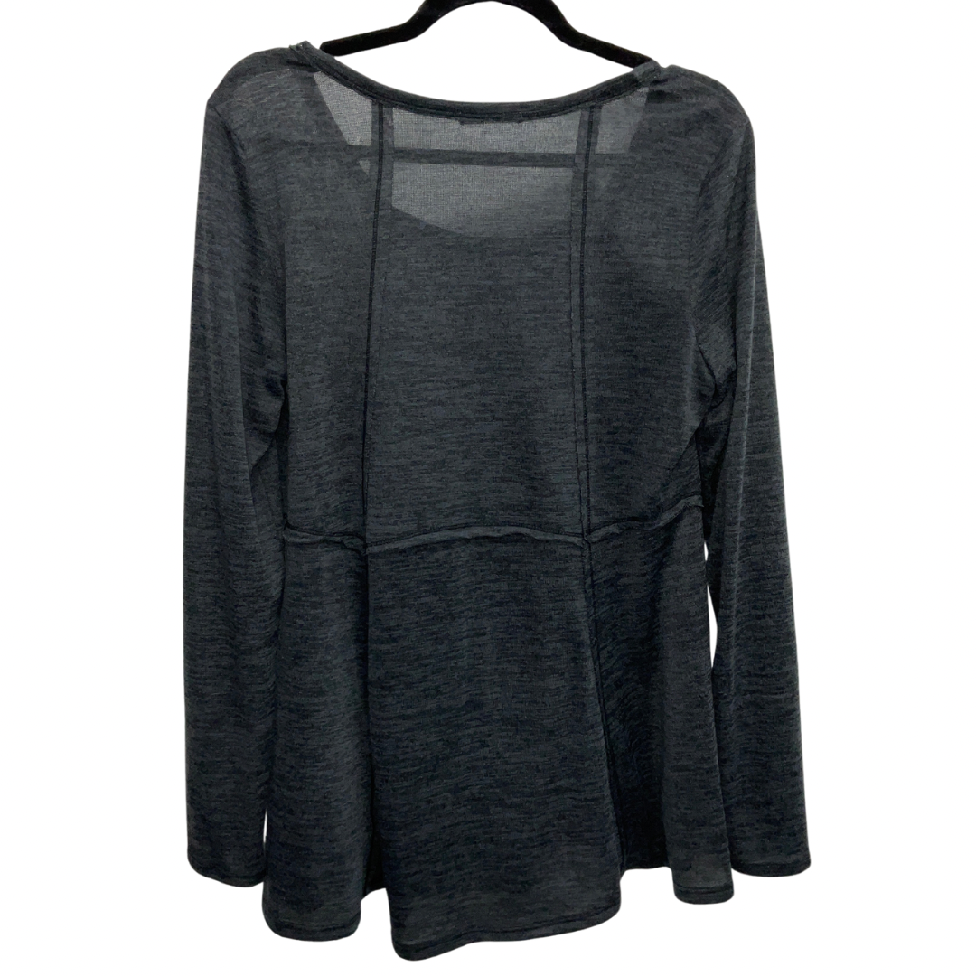 Top Long Sleeve By Maurices In Black, Size: L