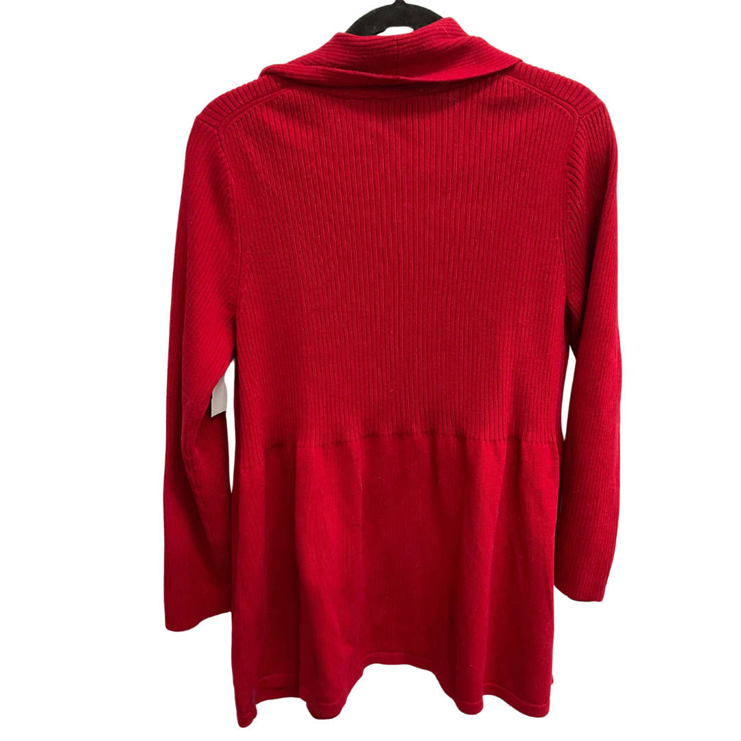 Cardigan By Talbots In Red, Size: 1x