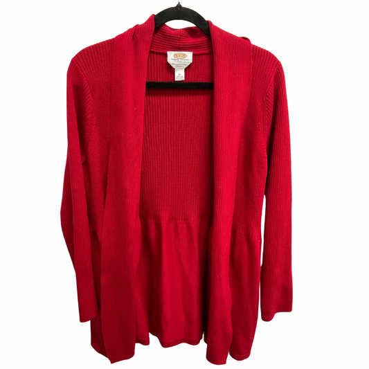 Cardigan By Talbots In Red, Size: 1x