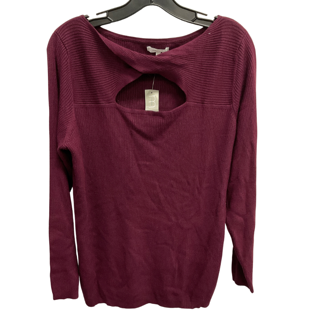 Sweater By Maurices In Purple, Size: Xl