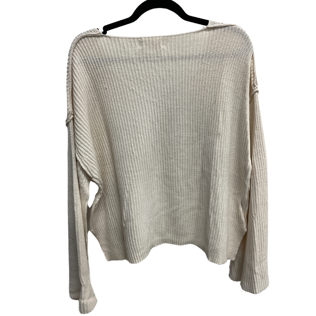 Sweater By By Together In Cream, Size: L