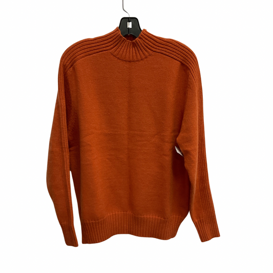 Sweater By Clothes Mentor In Orange, Size: M