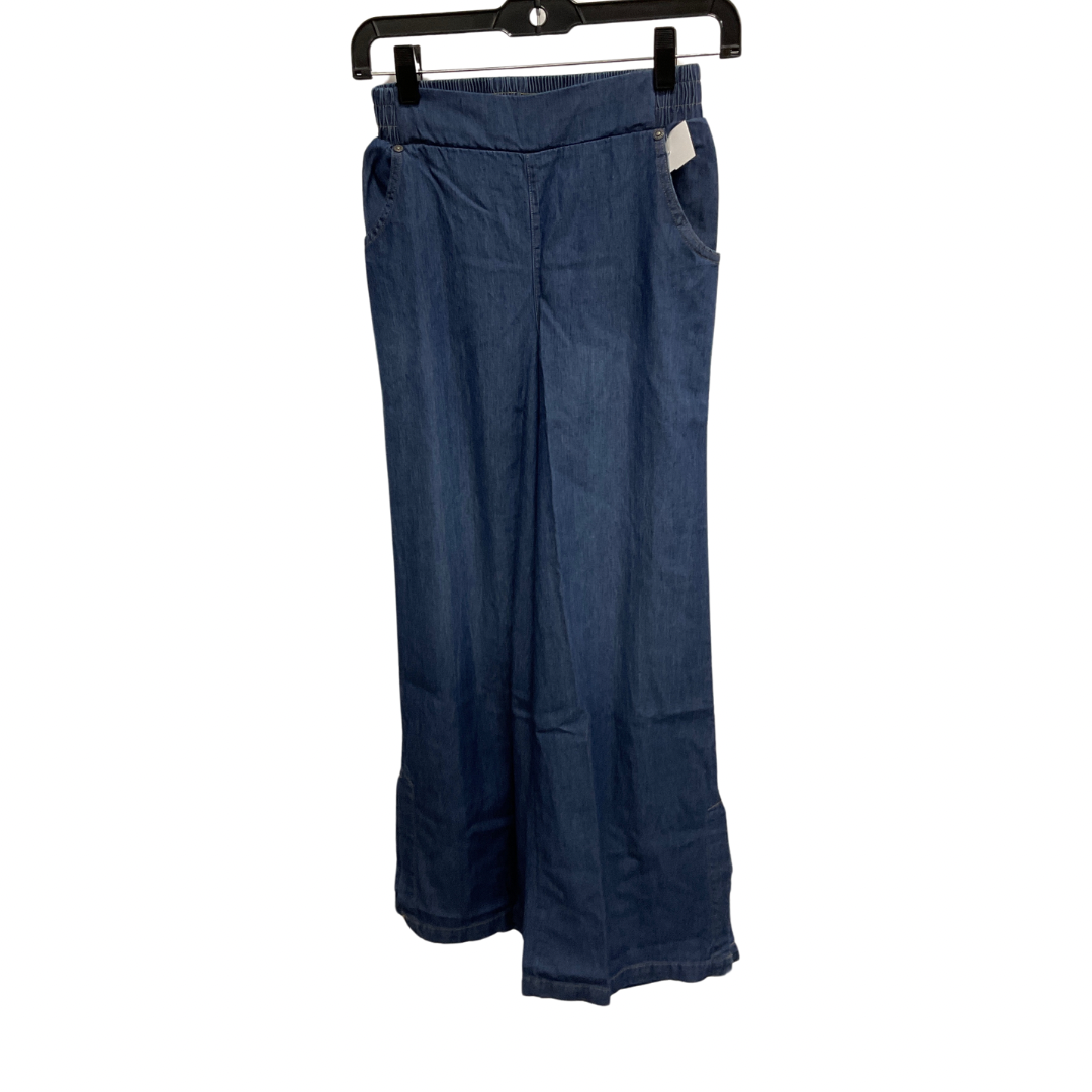 Pants Wide Leg By Diane Gilman In Blue, Size: Xxs