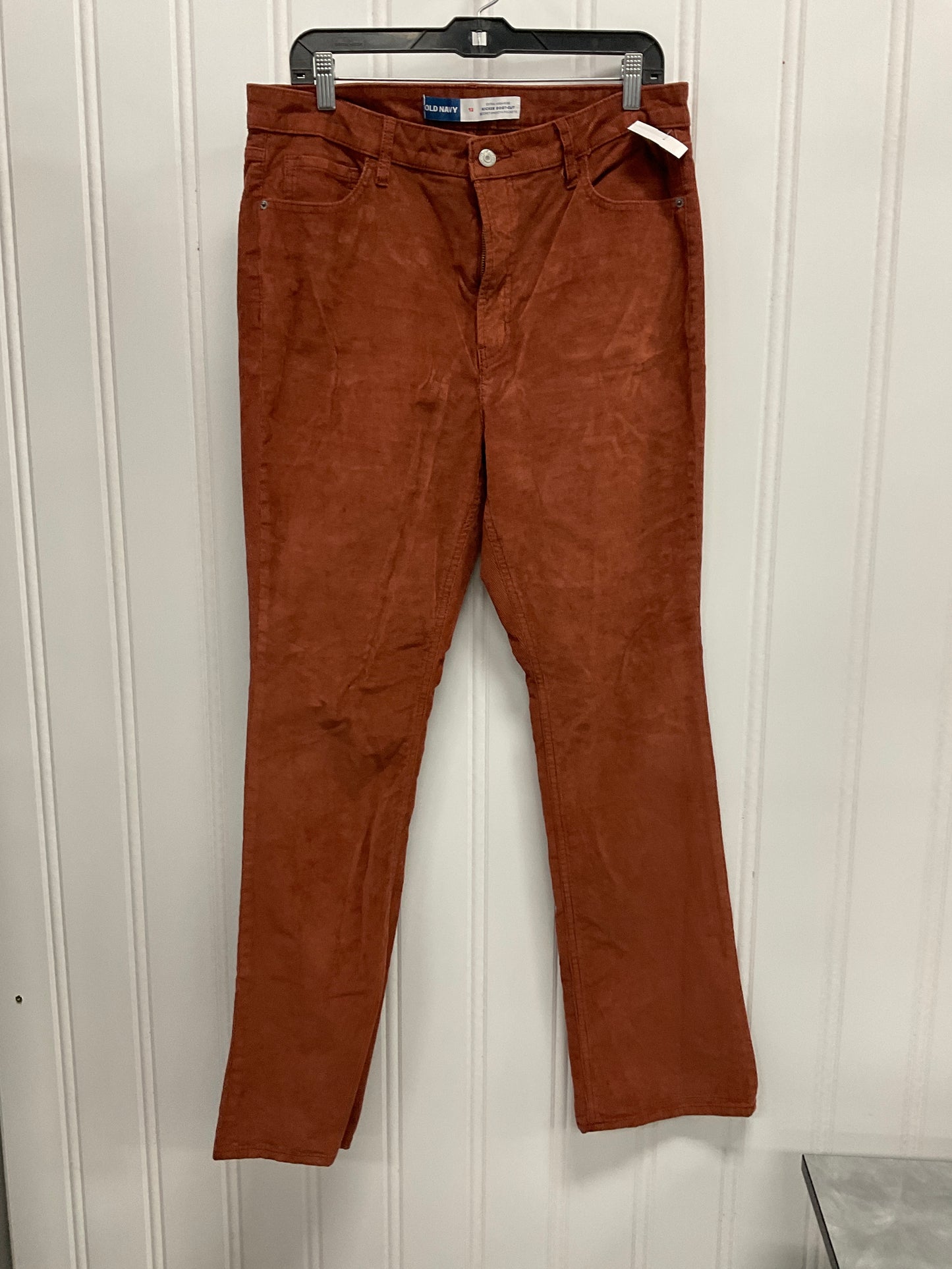 Pants Corduroy By Old Navy In Brown, Size: 12