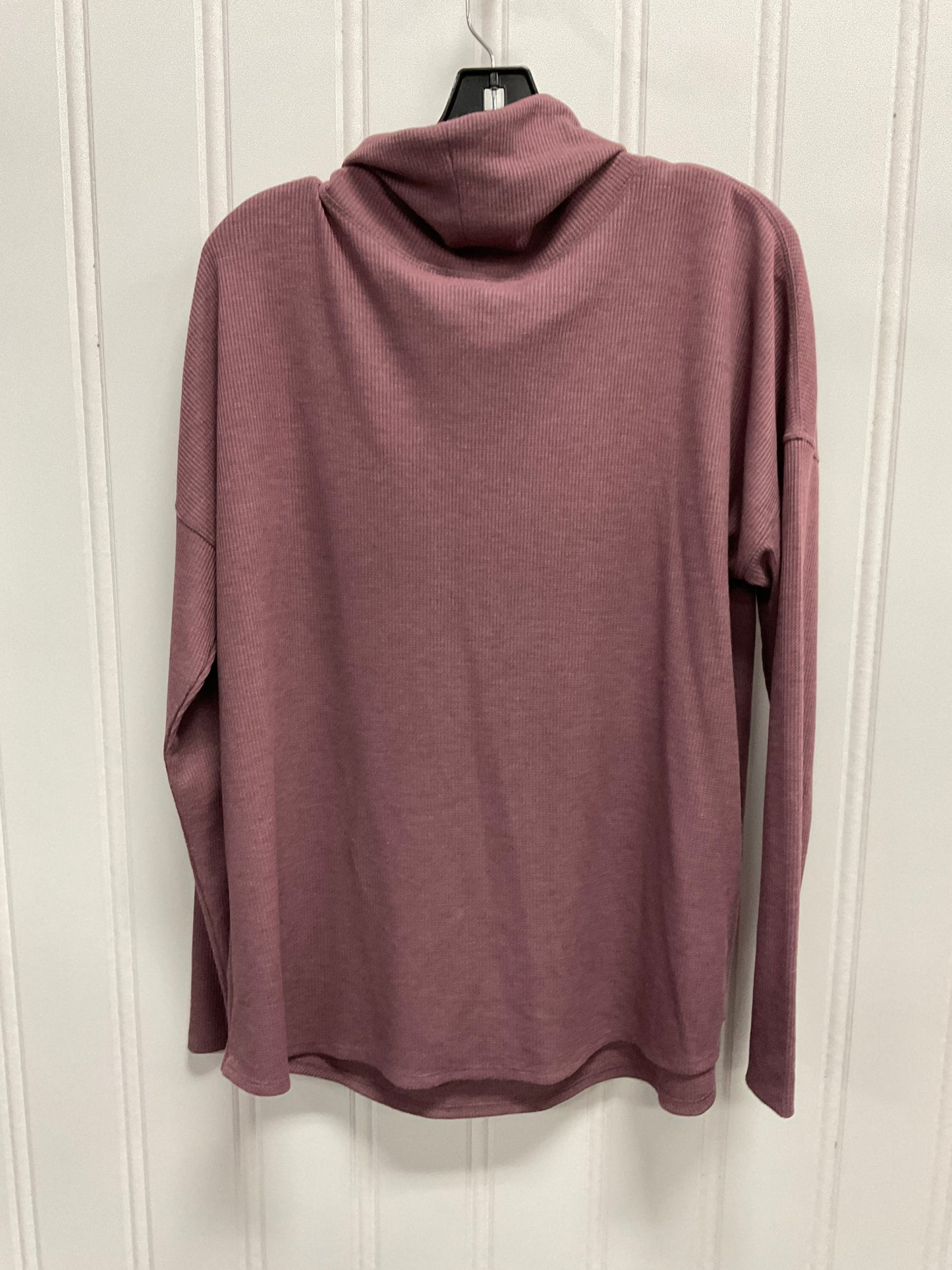 Top Long Sleeve By A New Day In Purple, Size: L