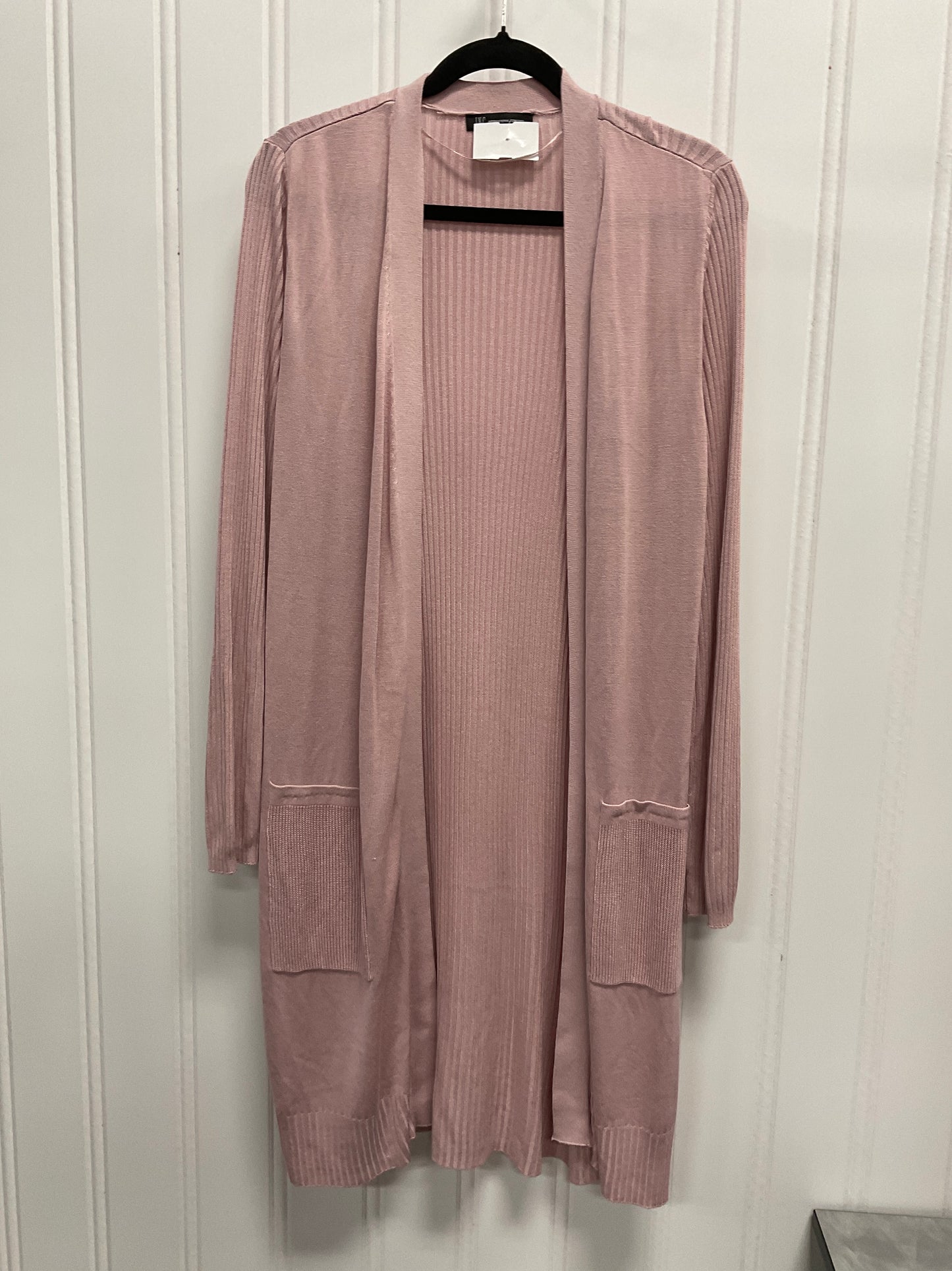 Cardigan By Inc In Pink, Size: Xl