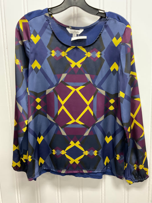 Top Long Sleeve By Charming Charlie In Multi-colored, Size: S