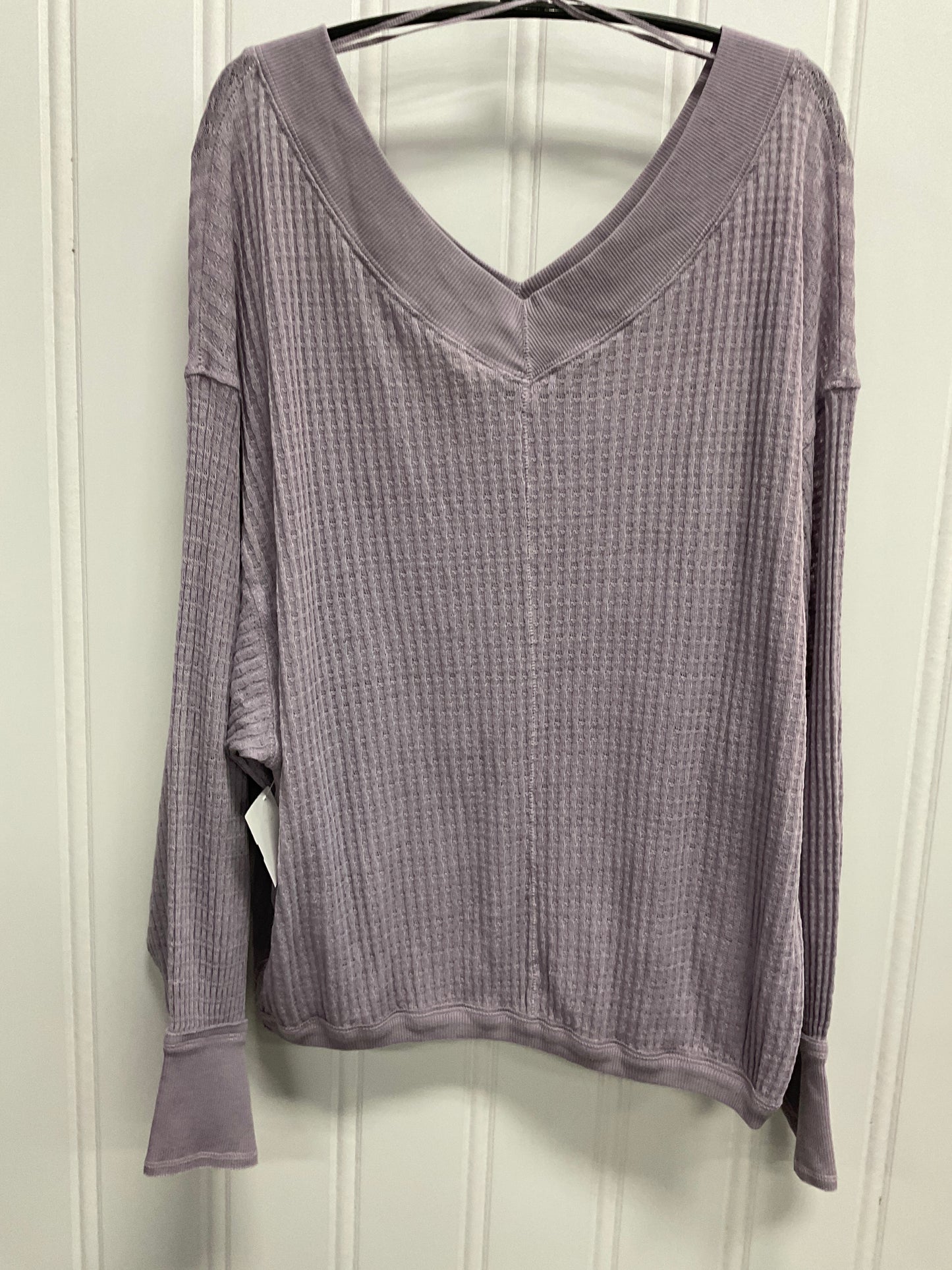 Top Long Sleeve Basic By We The Free In Purple, Size: L