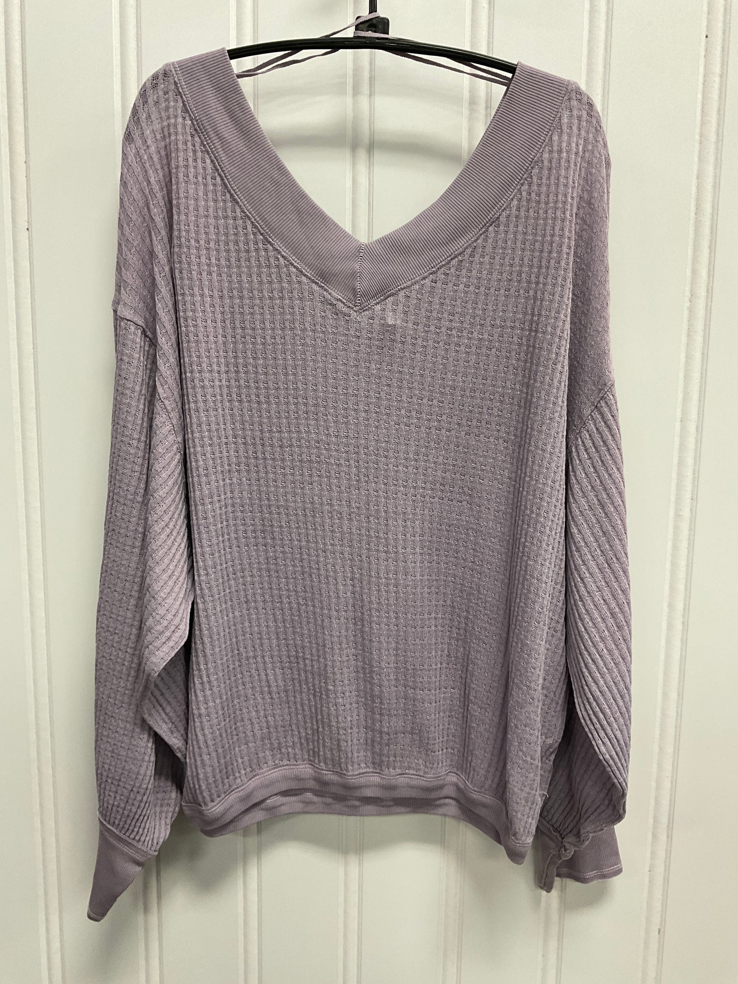 Top Long Sleeve Basic By We The Free In Purple, Size: L