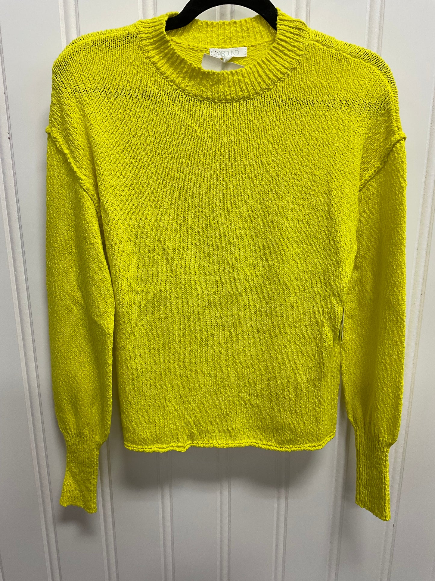 Sweater By Abound In Yellow, Size: S