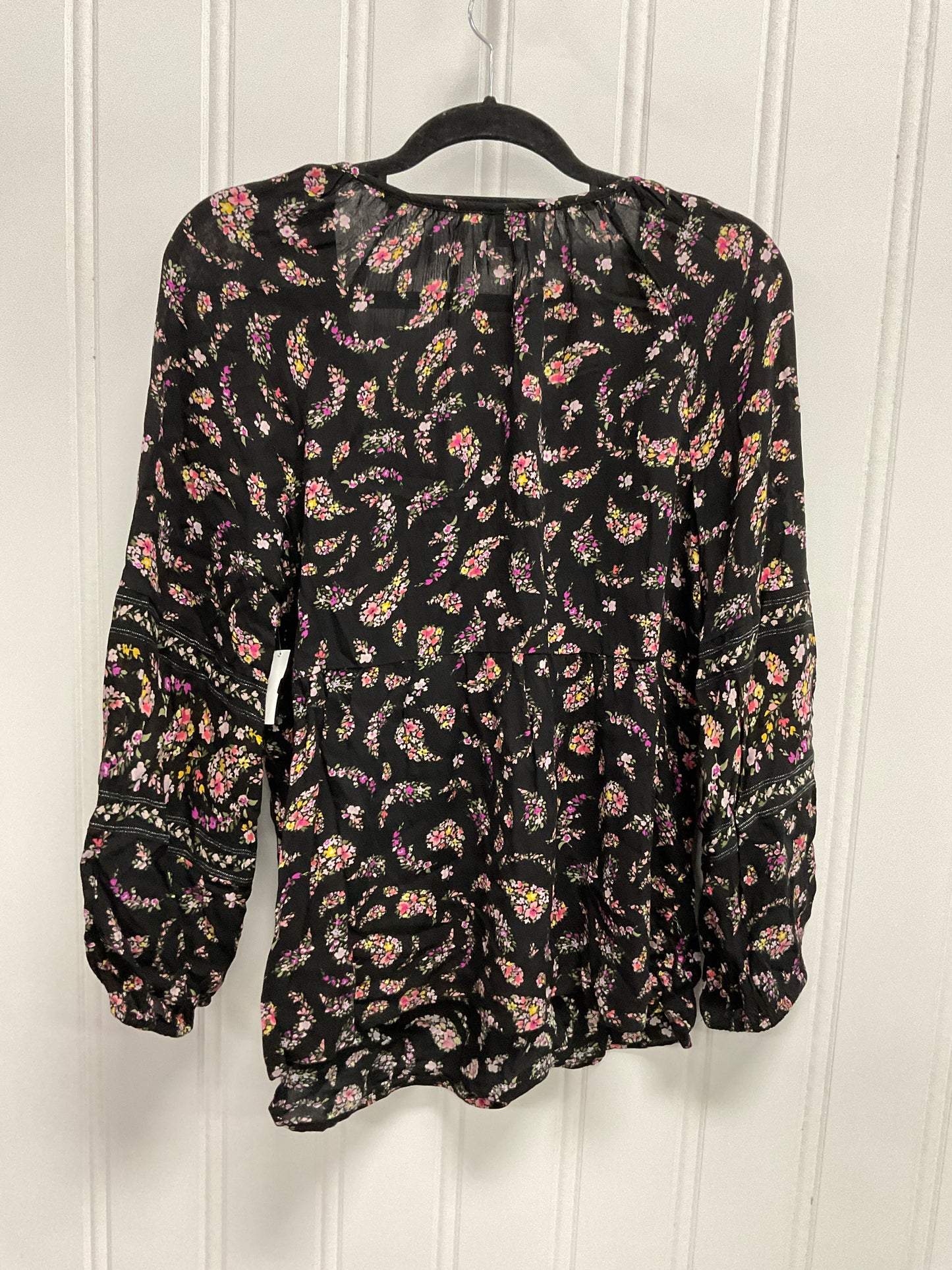 Top Long Sleeve By Old Navy In Floral Print, Size: M