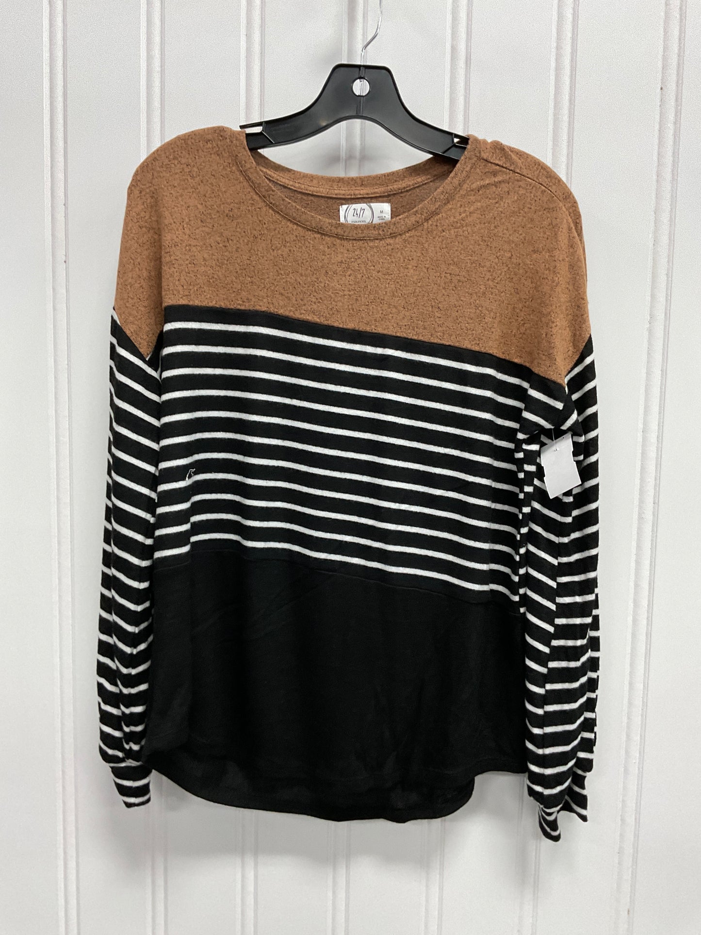 Top Long Sleeve By Maurices In Multi-colored, Size: M