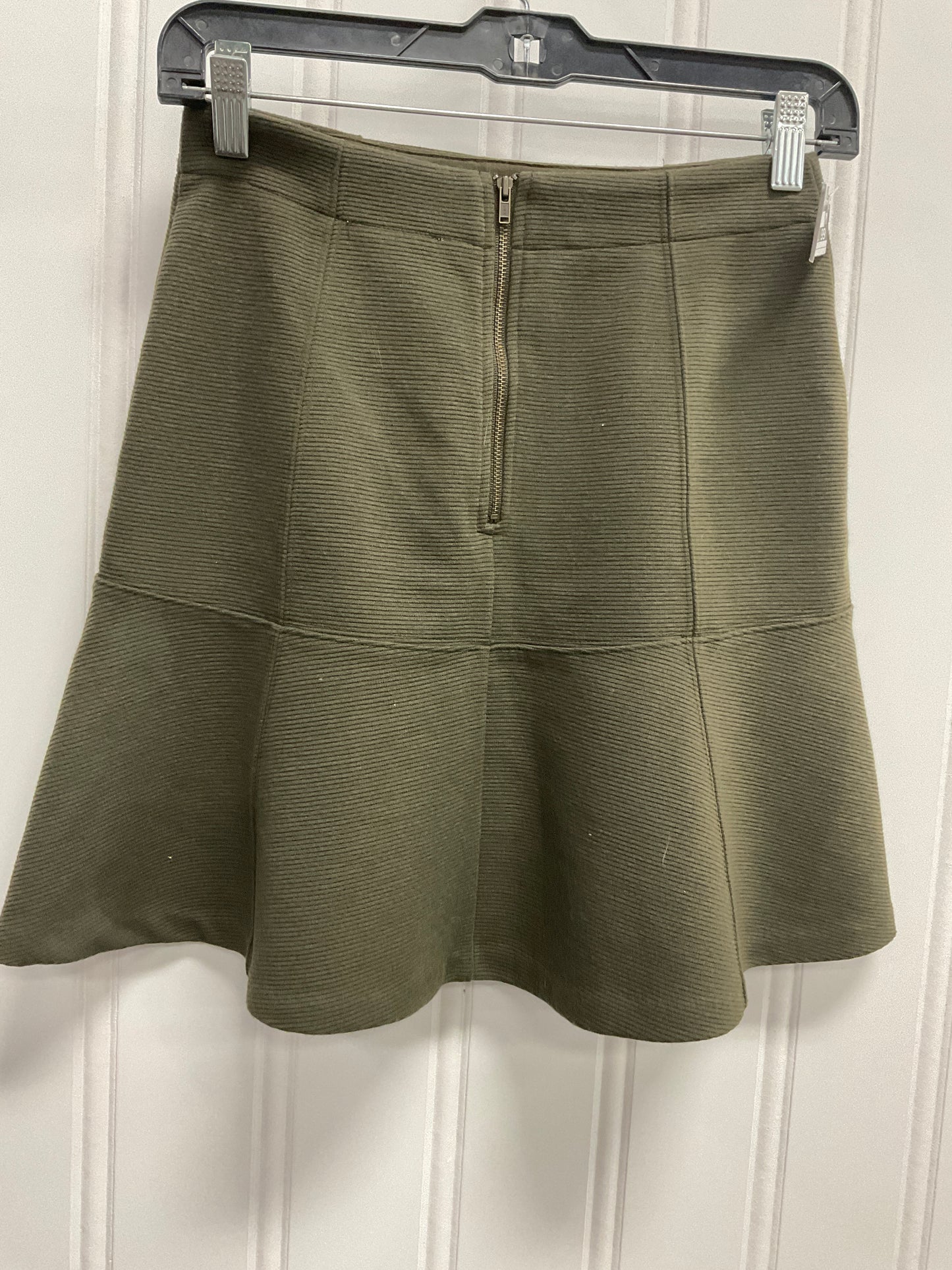 Skirt Mini & Short By Loft In Green, Size: Xxs