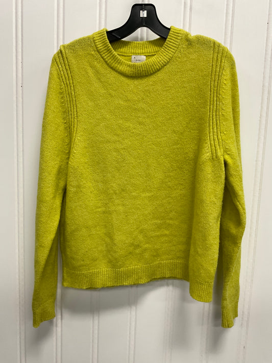 Sweater By A New Day In Yellow, Size: S