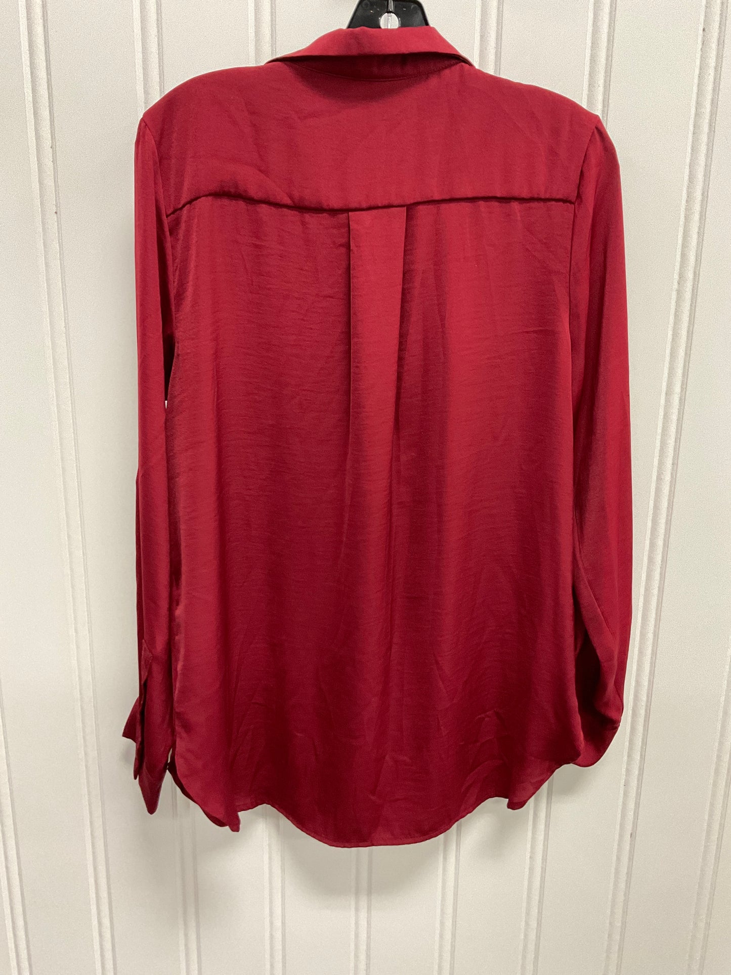 Top Long Sleeve By Melloday In Red, Size: M