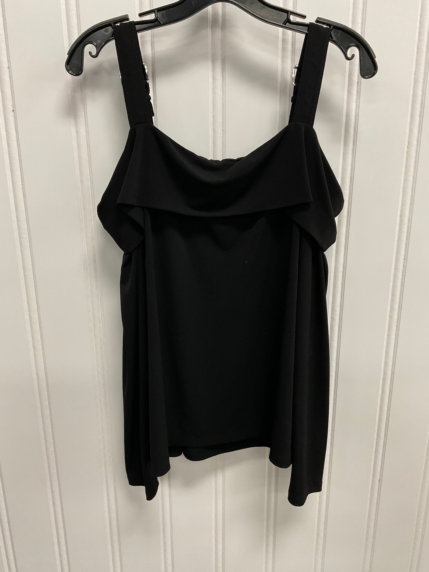 Top Long Sleeve By Michael By Michael Kors In Black, Size: L