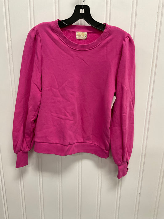Sweatshirt Crewneck By Nation Ltd In Pink, Size: S