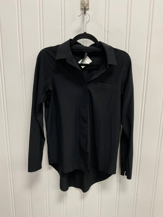 Top Long Sleeve By Athleta In Black, Size: Xs