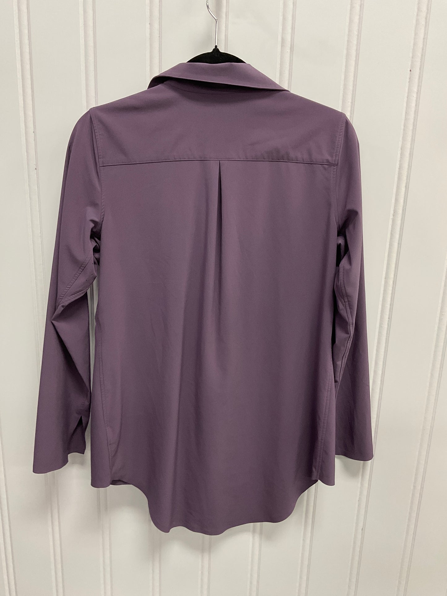 Top Long Sleeve By Athleta In Purple, Size: Xs