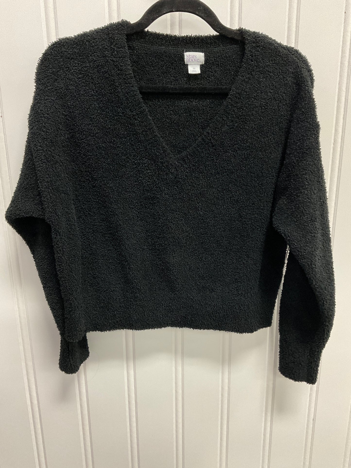 Sweater By Stars Above In Black, Size: M