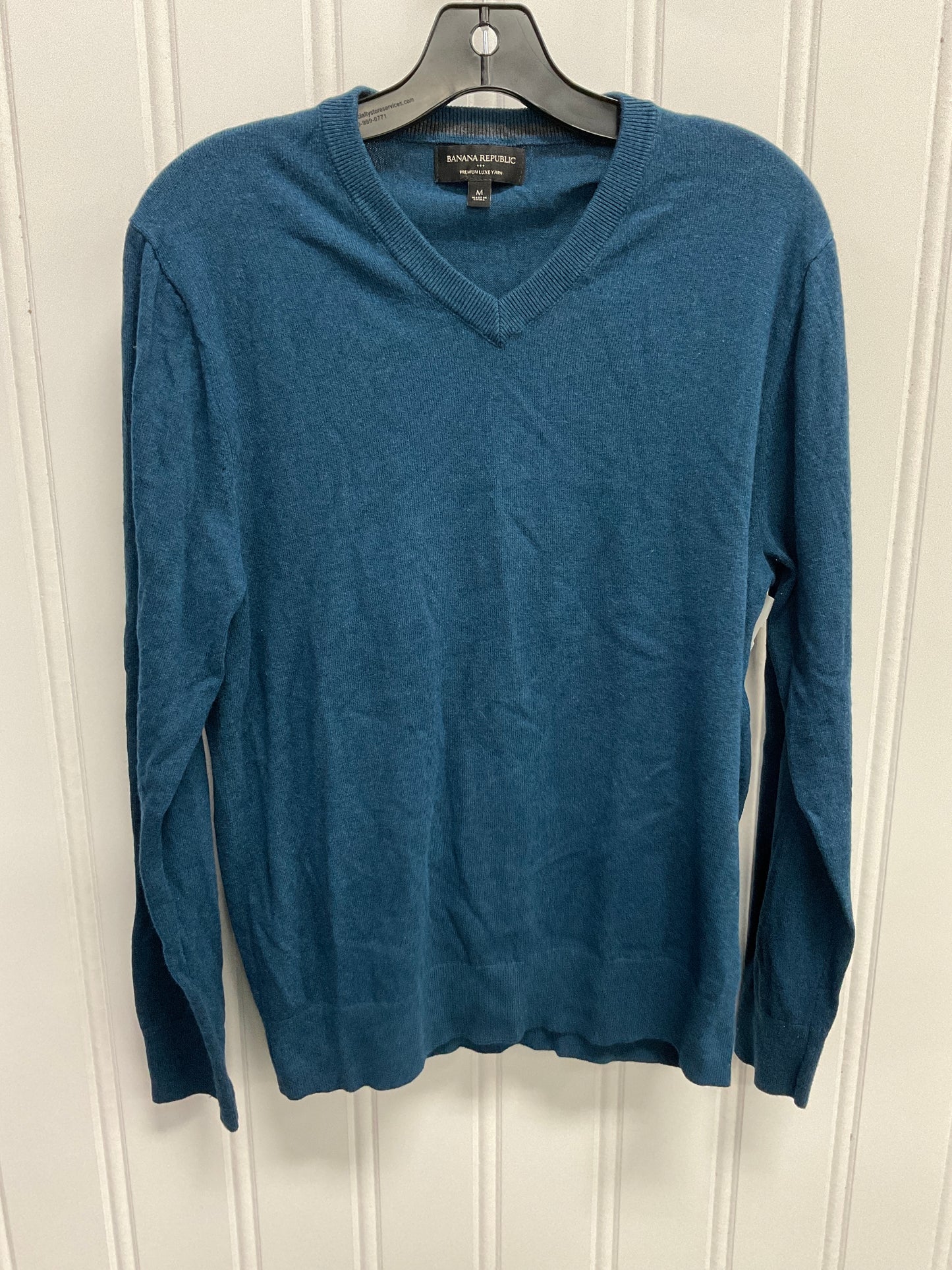 Sweater By Banana Republic In Navy, Size: M