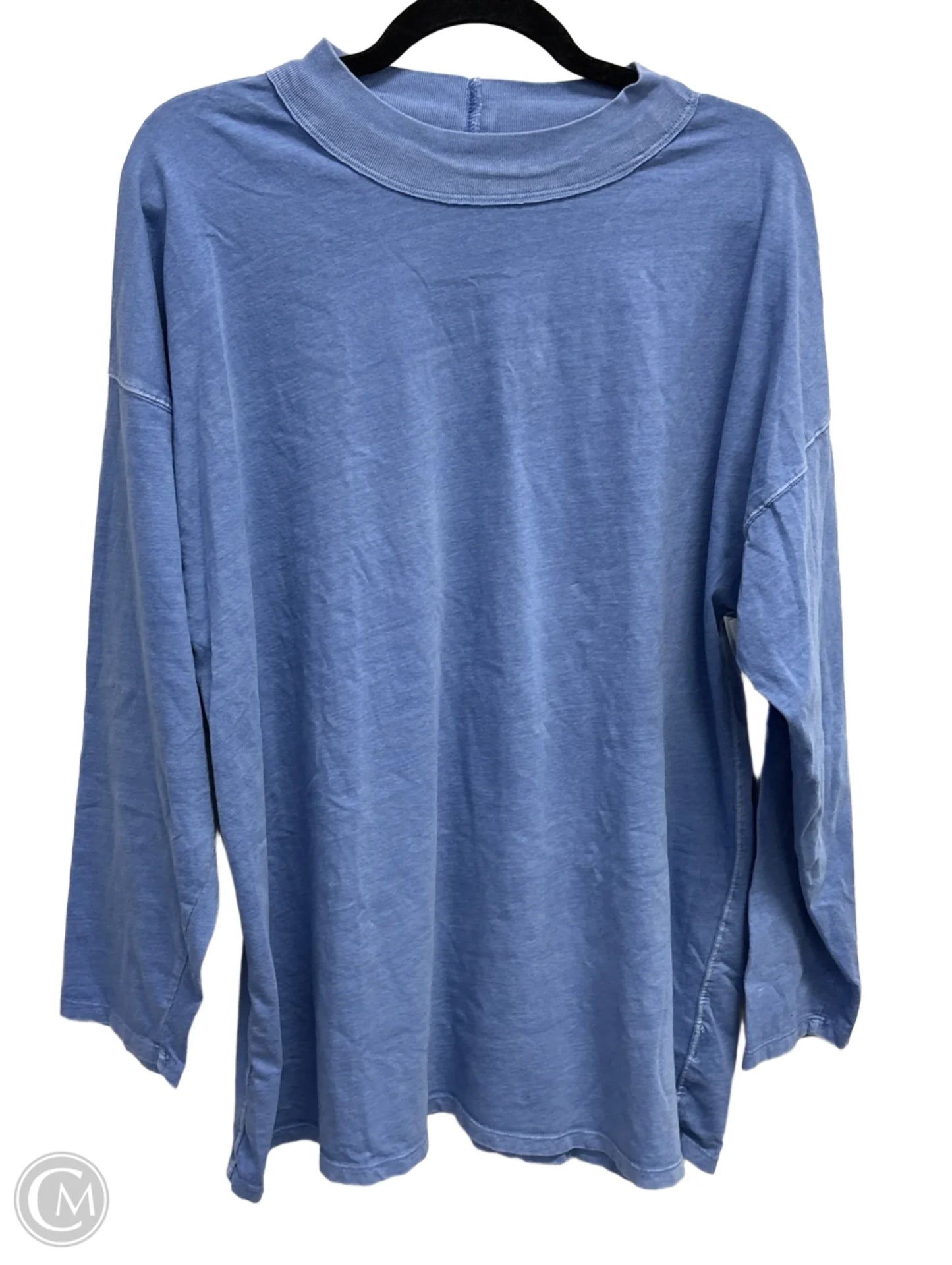 Top Long Sleeve Basic By We The Free In Blue, Size: L