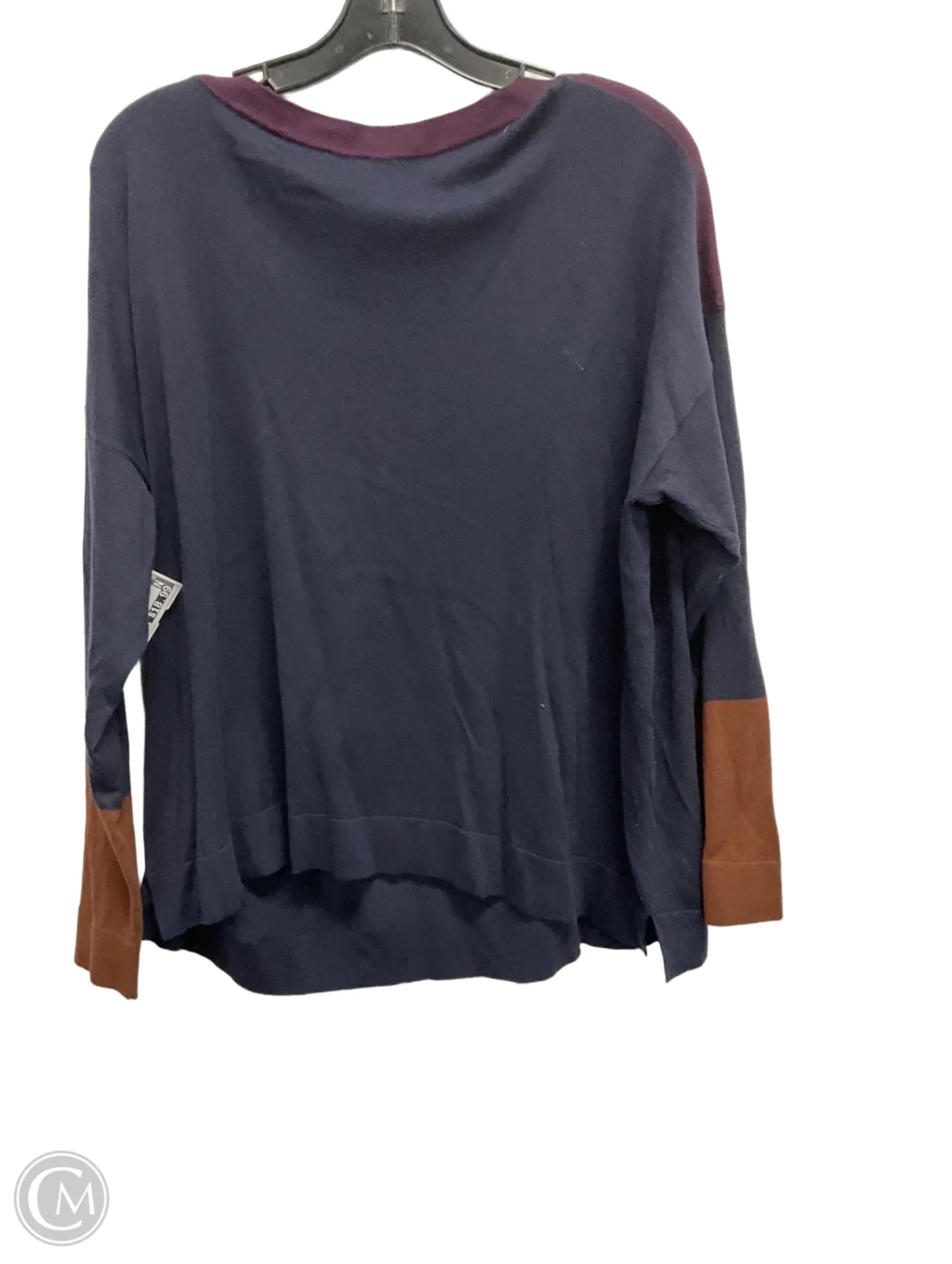 Top Long Sleeve By Eileen Fisher In Multi-colored, Size: L