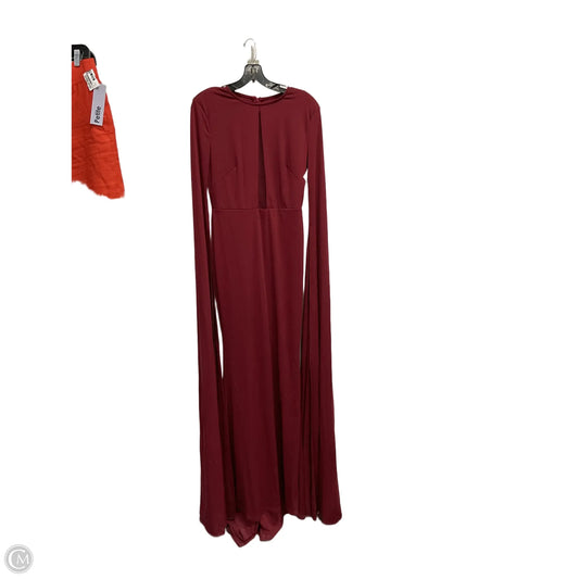 Dress Party Long By Clothes Mentor In Red, Size: M