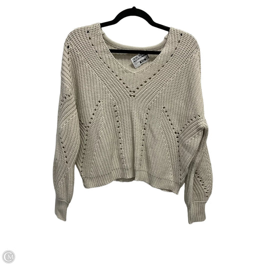 Sweater By Clothes Mentor In Beige, Size: S