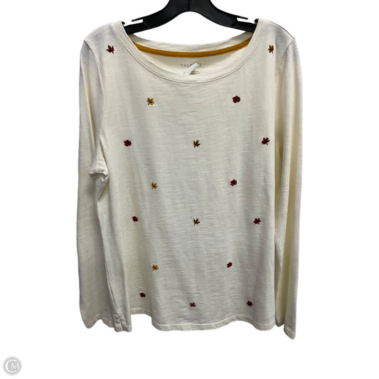 Top Long Sleeve By Talbots In Multi-colored, Size: L