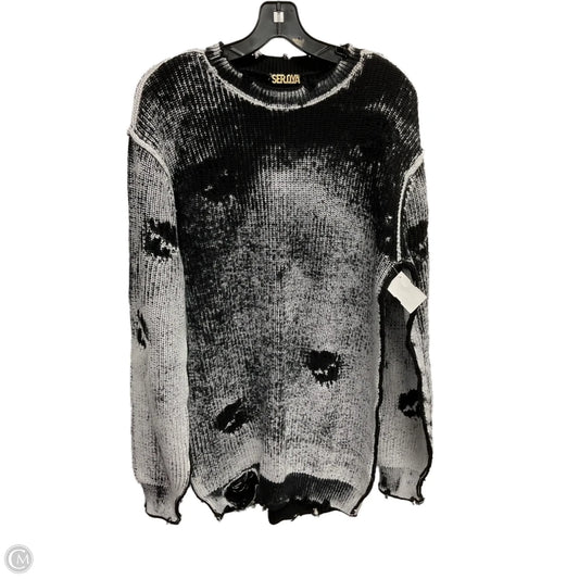 Sweater By Cma In Black & White, Size: Xs