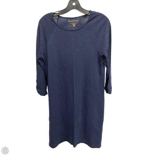 Dress Designer By Lilly Pulitzer In Navy, Size: M