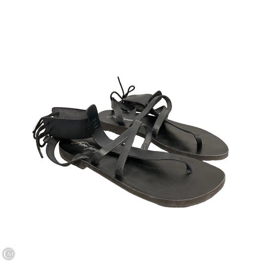 Sandals Flats By Free People In Black, Size: 10