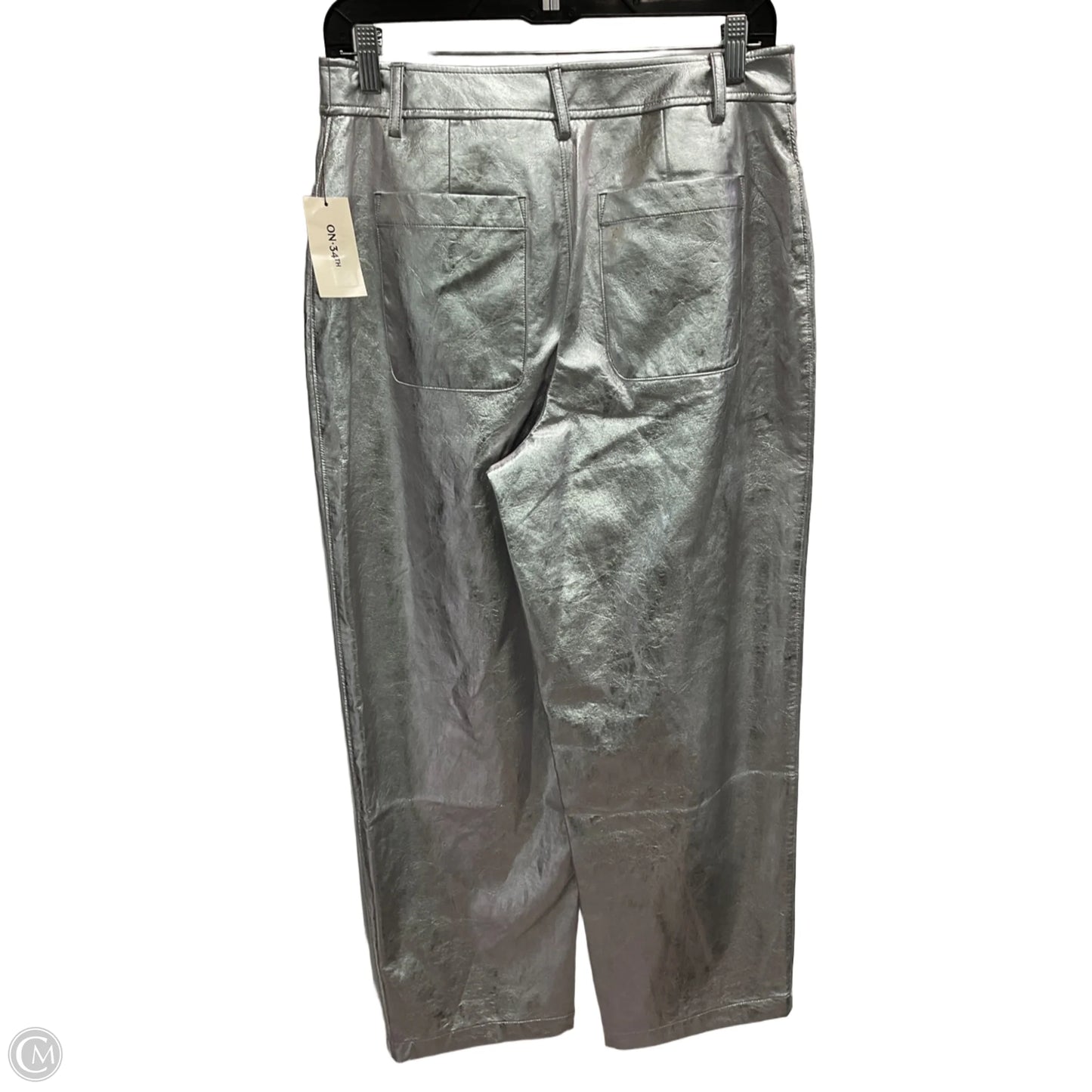 Pants Wide Leg By Cmc In Silver, Size: 6