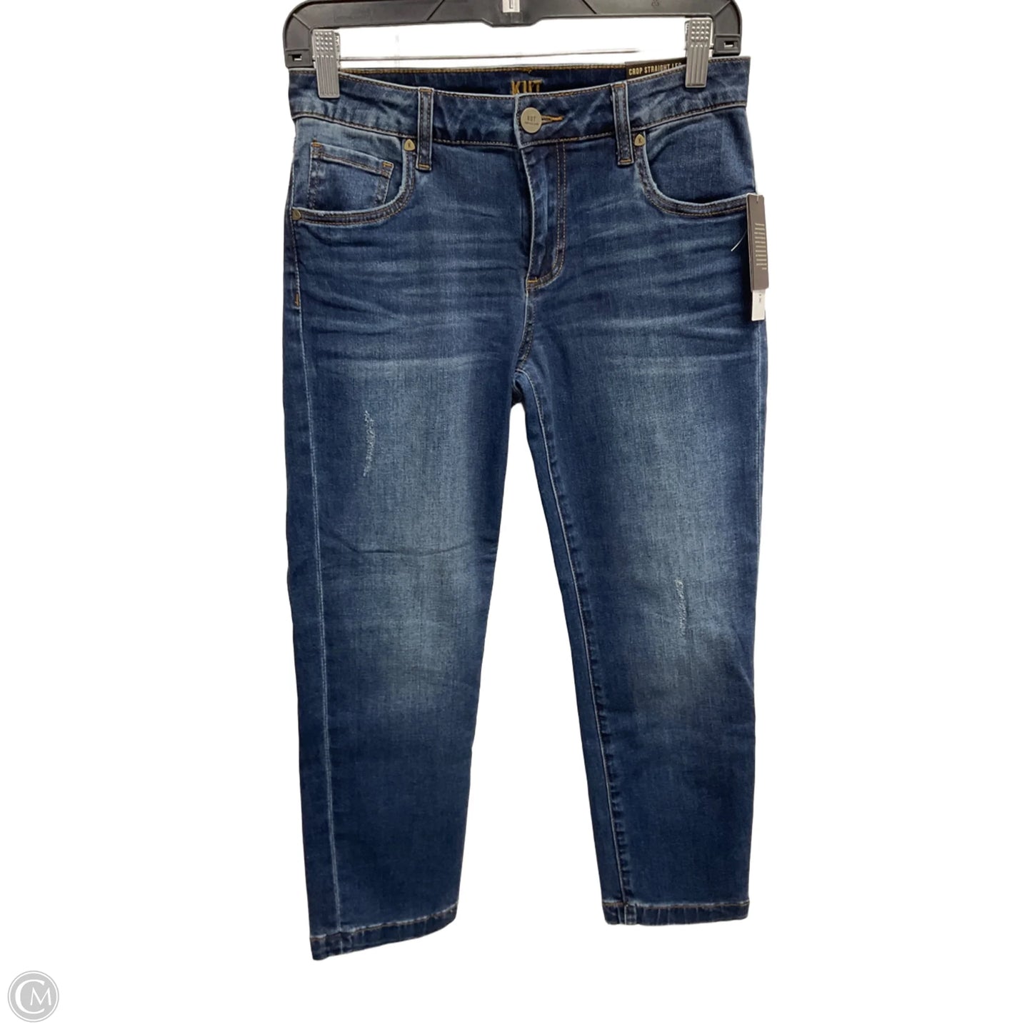 Jeans Cropped By Kut In Blue, Size: 2