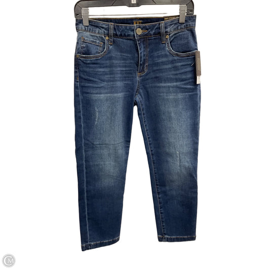 Jeans Cropped By Kut In Blue, Size: 2