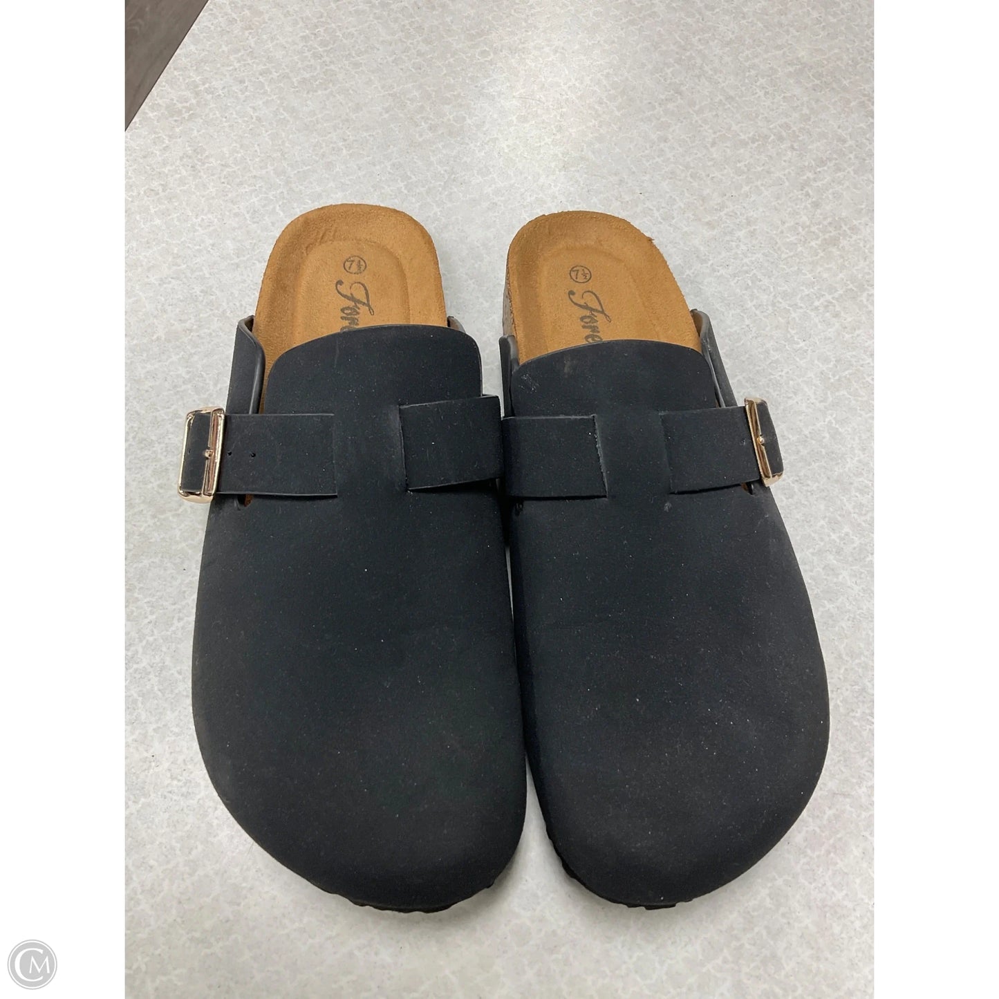 Shoes Flats By Forever In Black, Size: 7.5