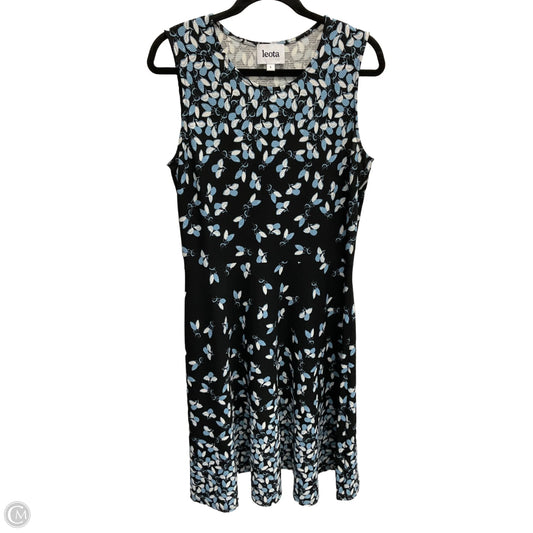 Dress Casual Midi By Leota In Multi-colored, Size: L