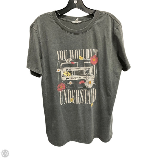 Top Short Sleeve Basic By Maurices In Multi-colored, Size: M