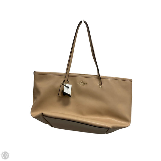 Tote Designer By Coach, Size: Large