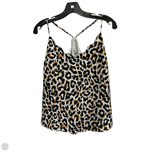 Top Cami By J. Crew In Animal Print, Size: L