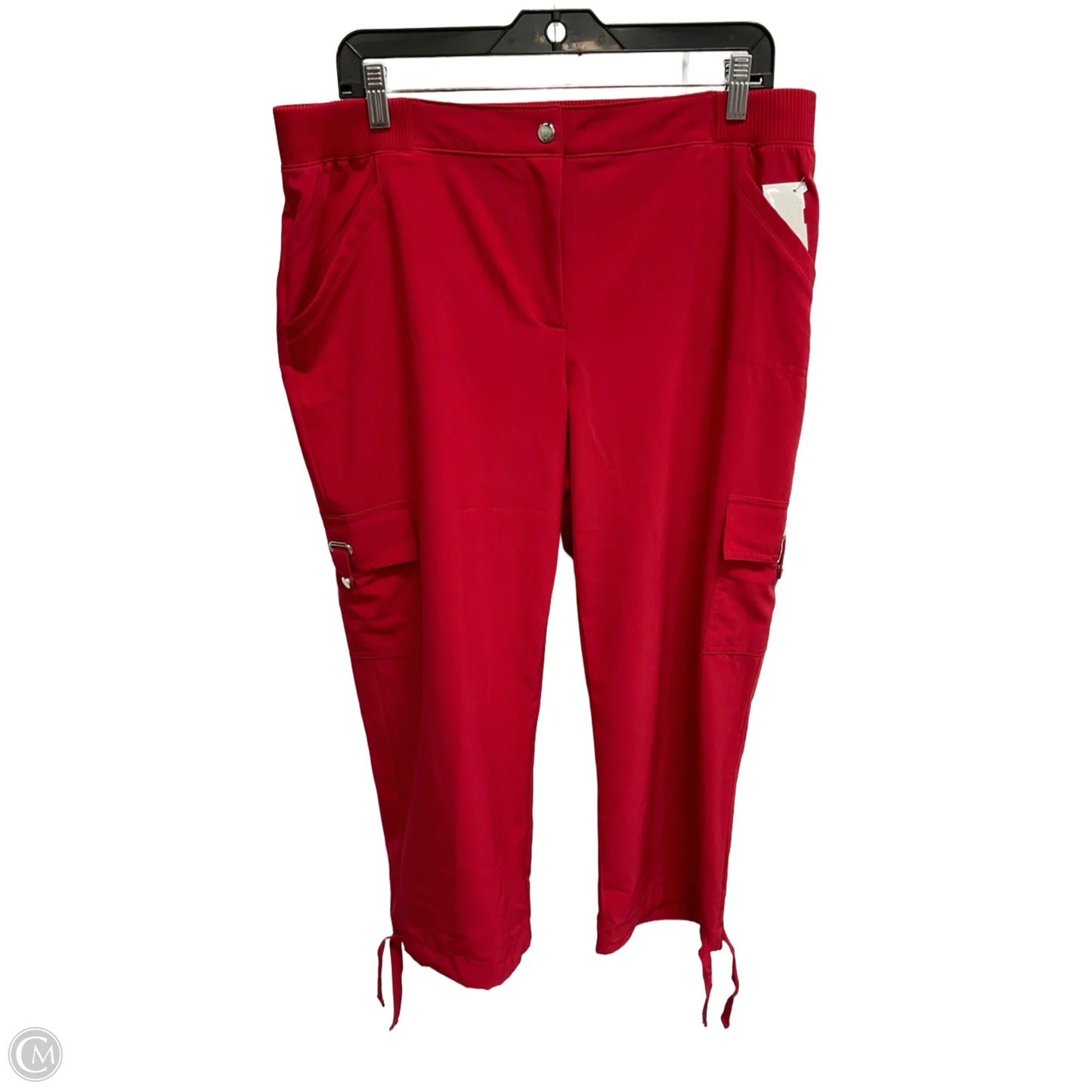 Pants Cargo & Utility By Chicos In Red, Size: 12