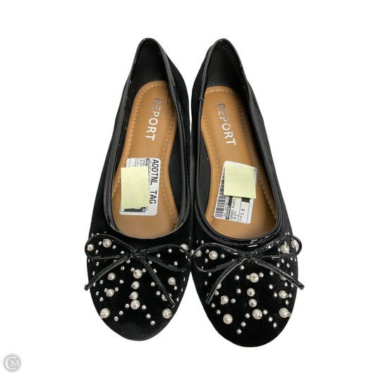 Shoes Flats By Report In Black, Size: 7.5