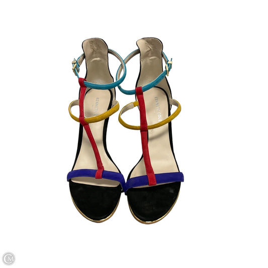 Sandals Heels Stiletto By Kenneth Cole In Multi-colored, Size: 9.5