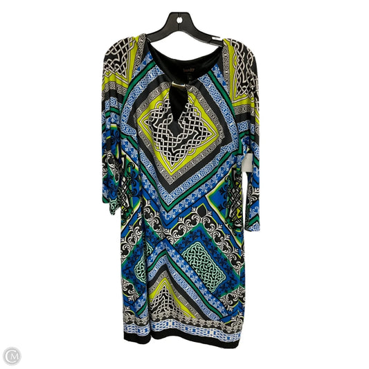 Dress Casual Midi By Laundry In Multi-colored, Size: L