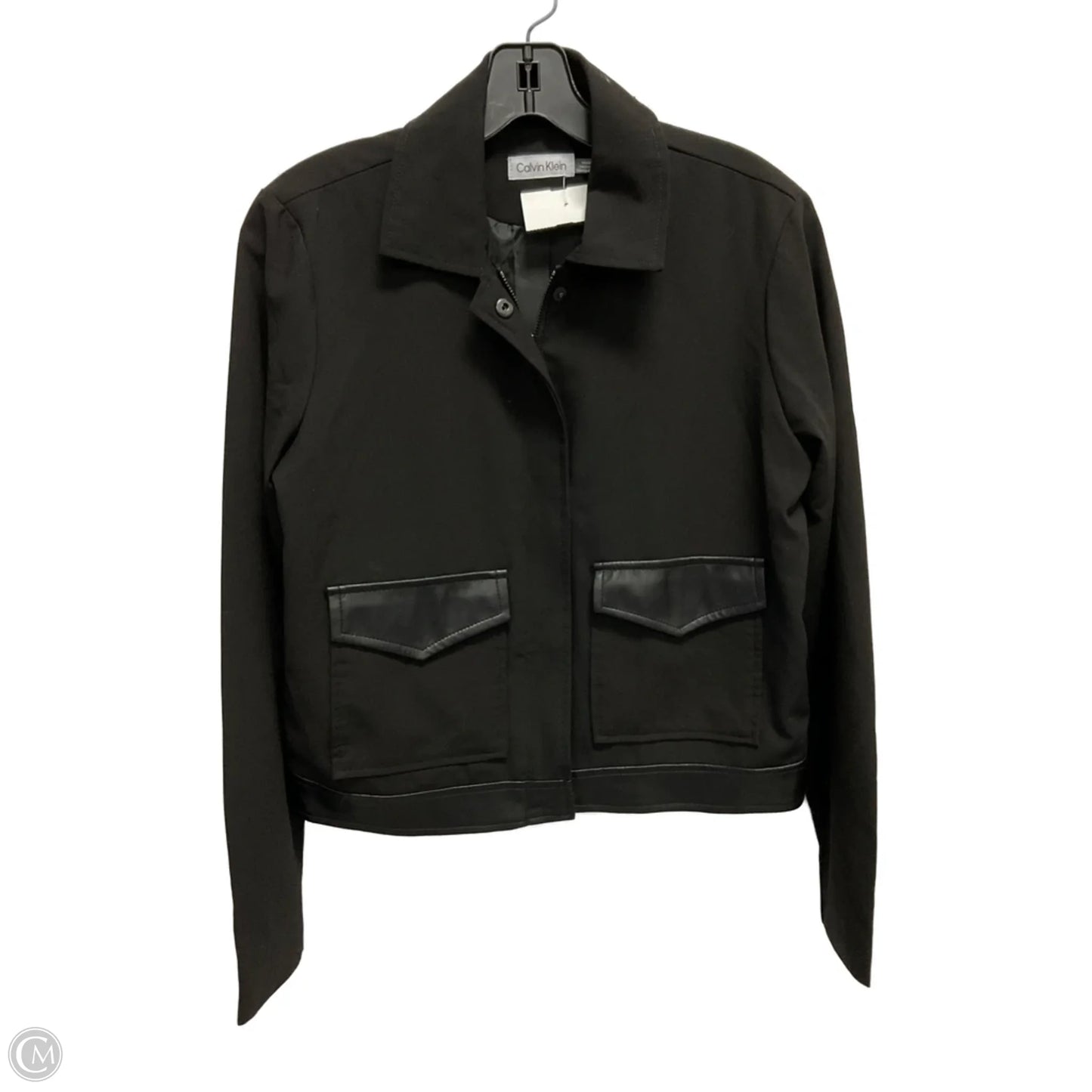 Blazer By Calvin Klein In Black, Size: S
