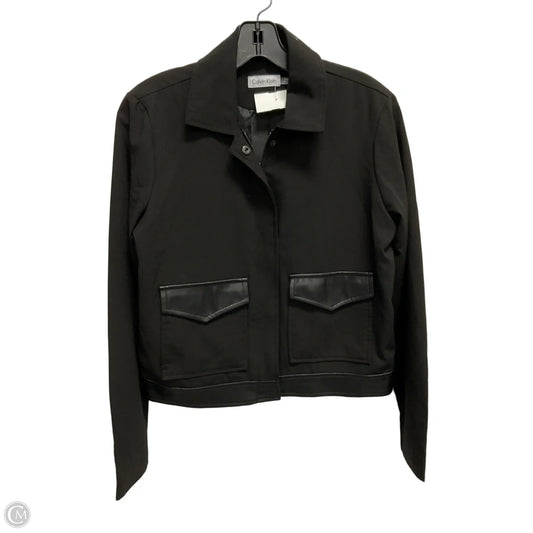 Blazer By Calvin Klein In Black, Size: S