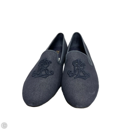 Shoes Flats By Lauren By Ralph Lauren In Navy, Size: 11